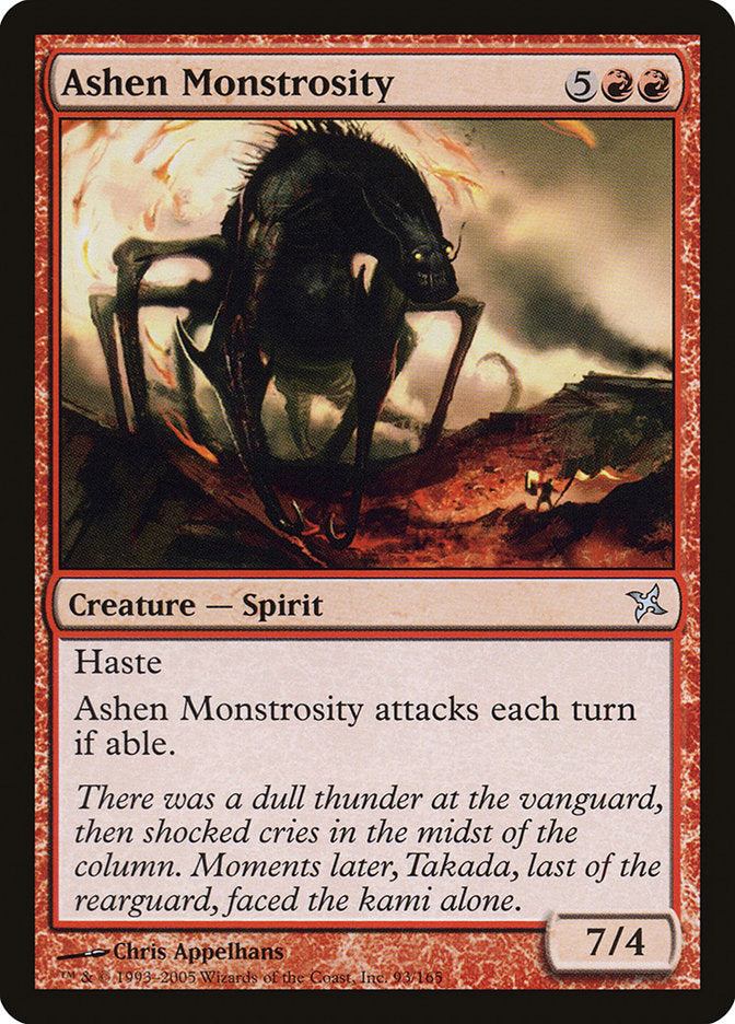 Ashen Monstrosity [Betrayers of Kamigawa] | L.A. Mood Comics and Games