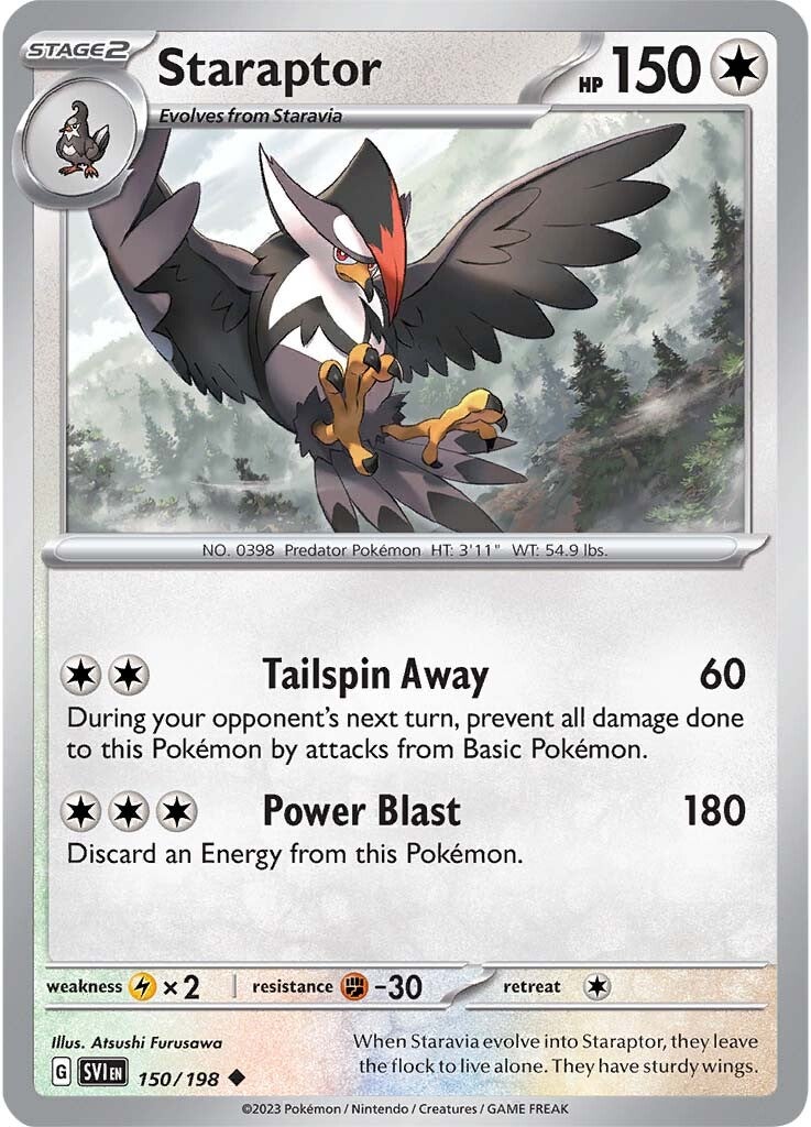 Staraptor (150/198) [Scarlet & Violet: Base Set] | L.A. Mood Comics and Games