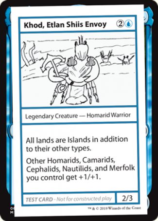 Khod, Etlan Shiis Envoy (2021 Edition) [Mystery Booster Playtest Cards] | L.A. Mood Comics and Games