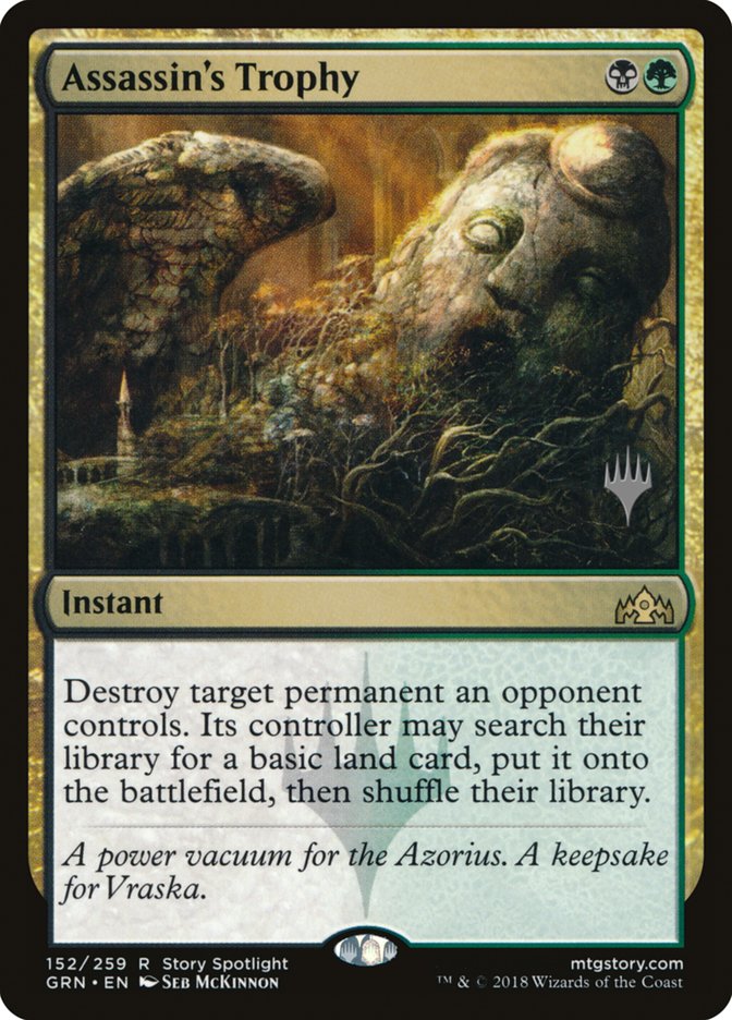 Assassin's Trophy (Promo Pack) [Guilds of Ravnica Promos] | L.A. Mood Comics and Games