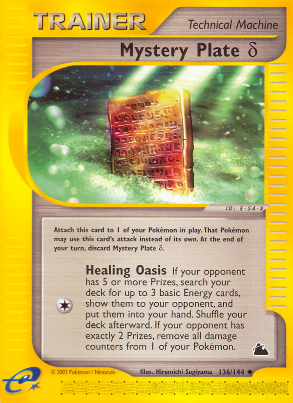 Mystery Plate Delta (136/144) [Skyridge] | L.A. Mood Comics and Games