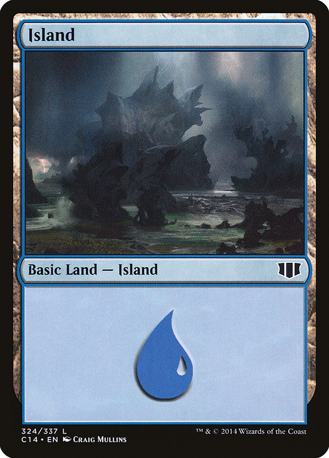 Island (324) [Commander 2014] | L.A. Mood Comics and Games