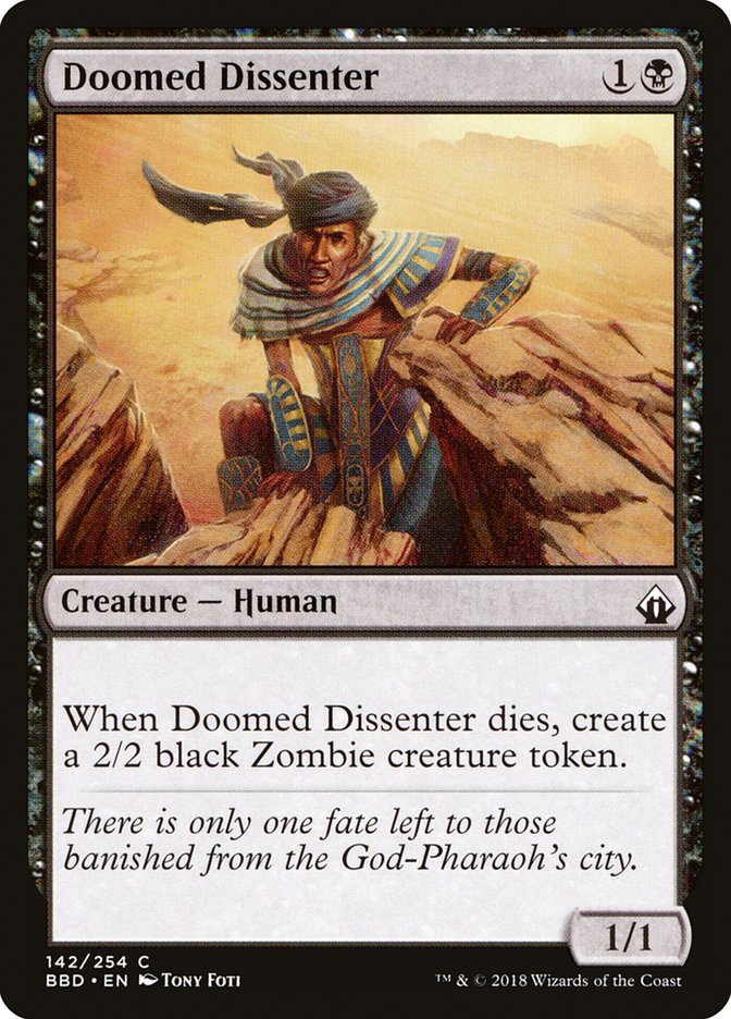 Doomed Dissenter [Battlebond] | L.A. Mood Comics and Games