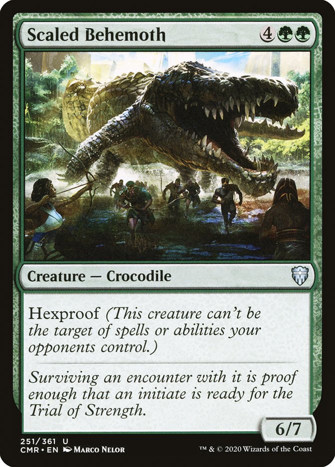 Scaled Behemoth [Commander Legends] | L.A. Mood Comics and Games