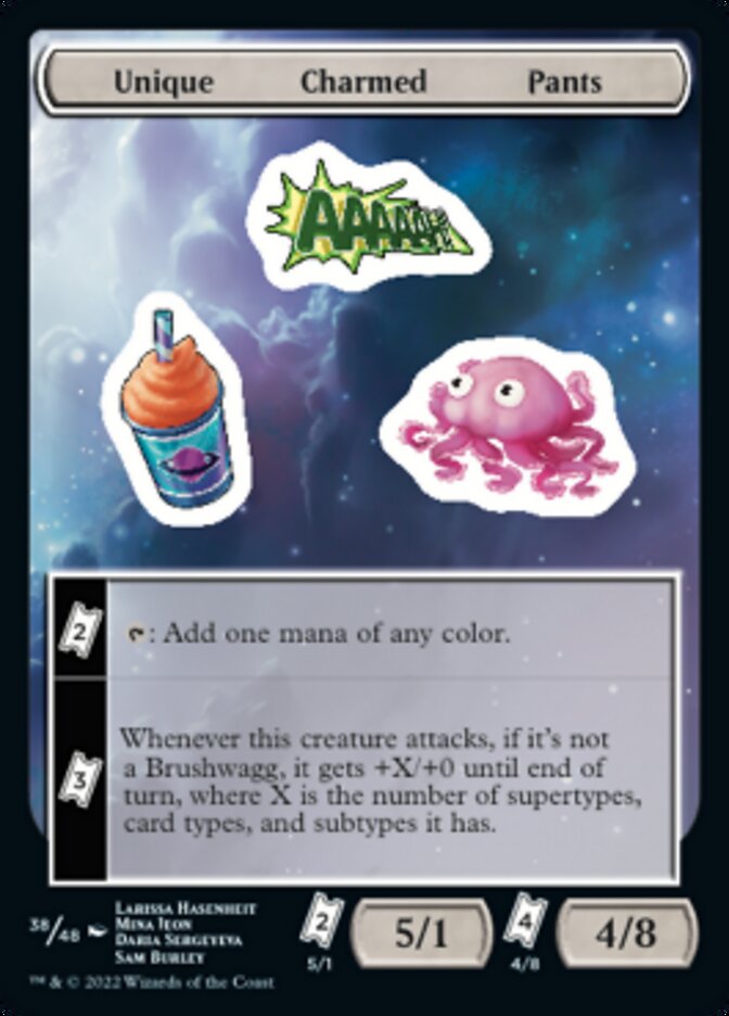 Unique Charmed Pants [Unfinity Stickers] | L.A. Mood Comics and Games