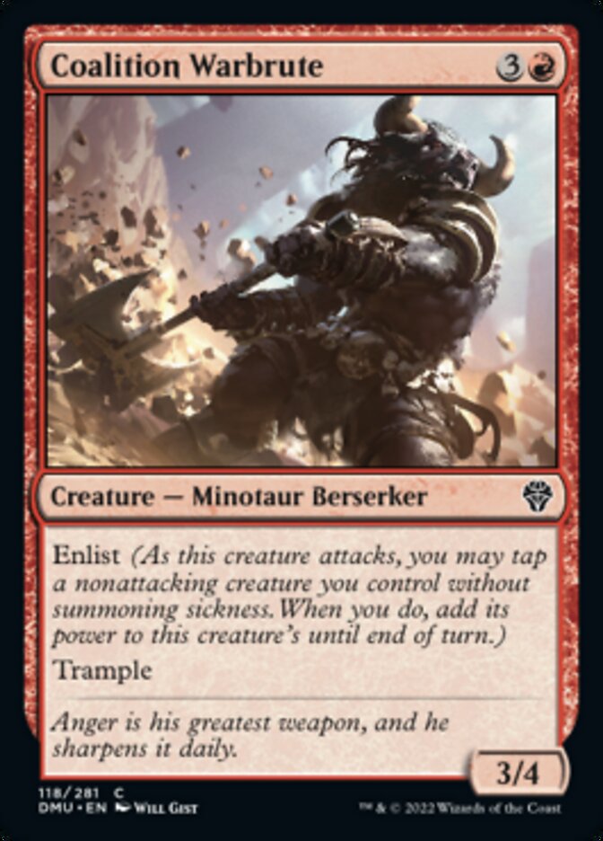 Coalition Warbrute [Dominaria United] | L.A. Mood Comics and Games