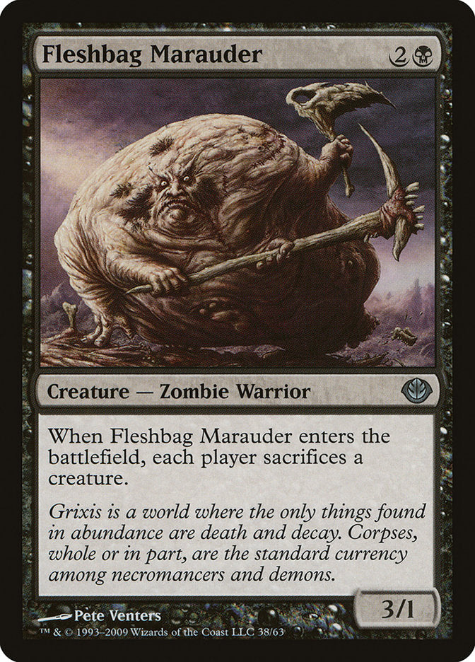 Fleshbag Marauder [Duel Decks: Garruk vs. Liliana] | L.A. Mood Comics and Games