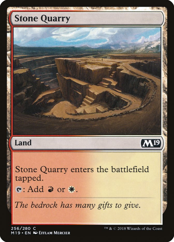 Stone Quarry [Core Set 2019] | L.A. Mood Comics and Games