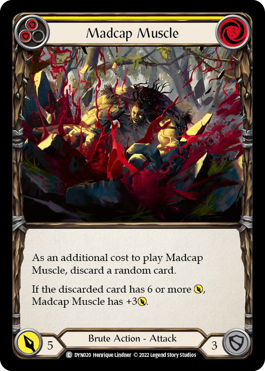 Madcap Muscle (Yellow) [DYN020] (Dynasty) | L.A. Mood Comics and Games