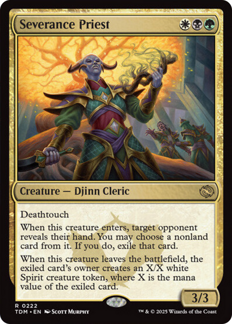 Severance Priest [Tarkir: Dragonstorm] | L.A. Mood Comics and Games