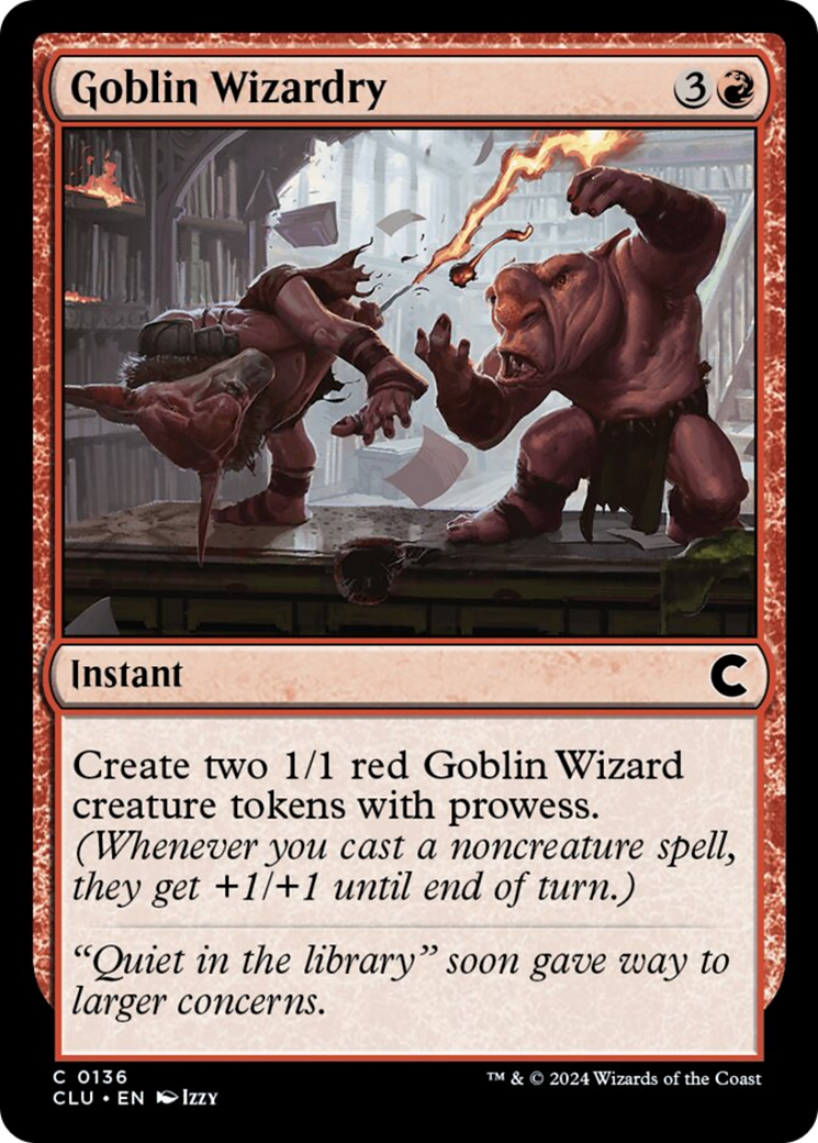 Goblin Wizardry [Ravnica: Clue Edition] | L.A. Mood Comics and Games