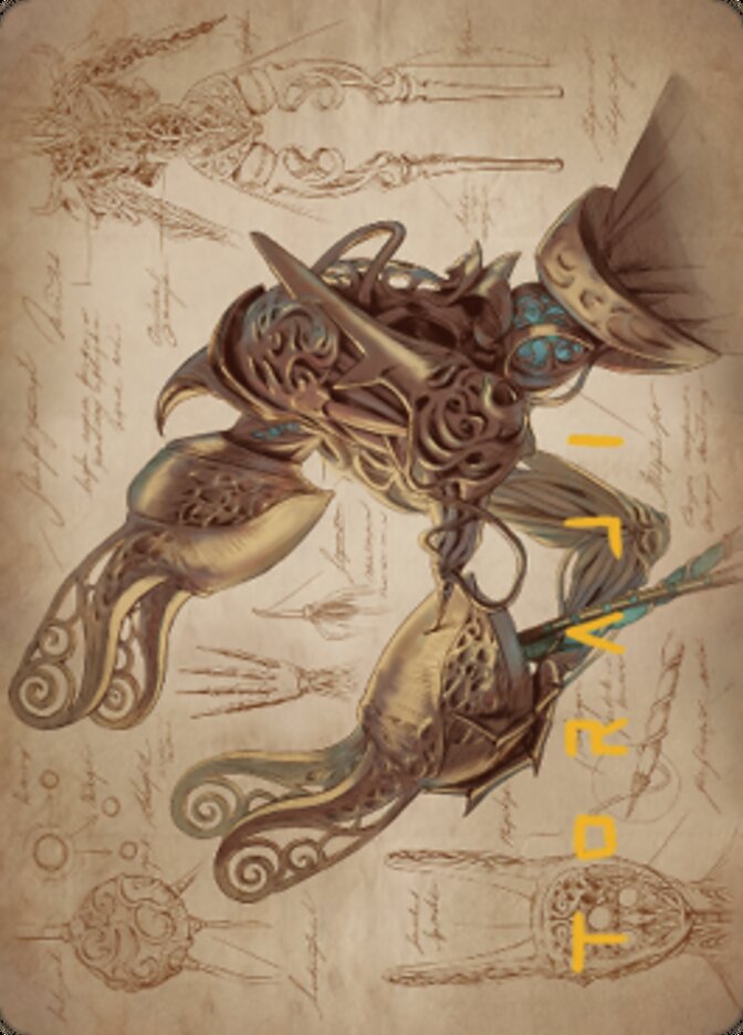 Self-Assembler Art Card (Gold-Stamped Signature) [The Brothers' War Art Series] | L.A. Mood Comics and Games