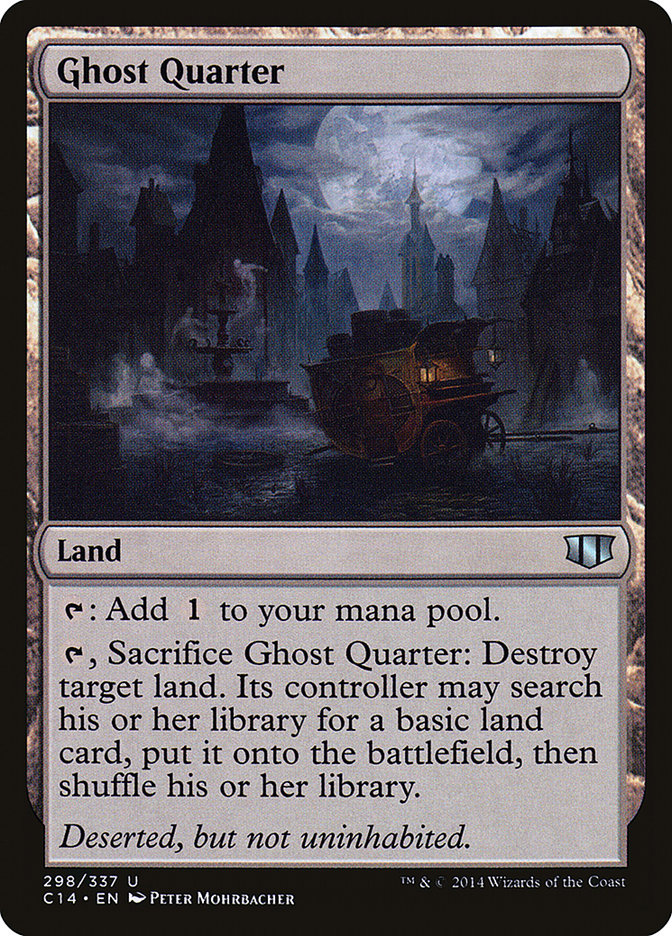 Ghost Quarter [Commander 2014] | L.A. Mood Comics and Games