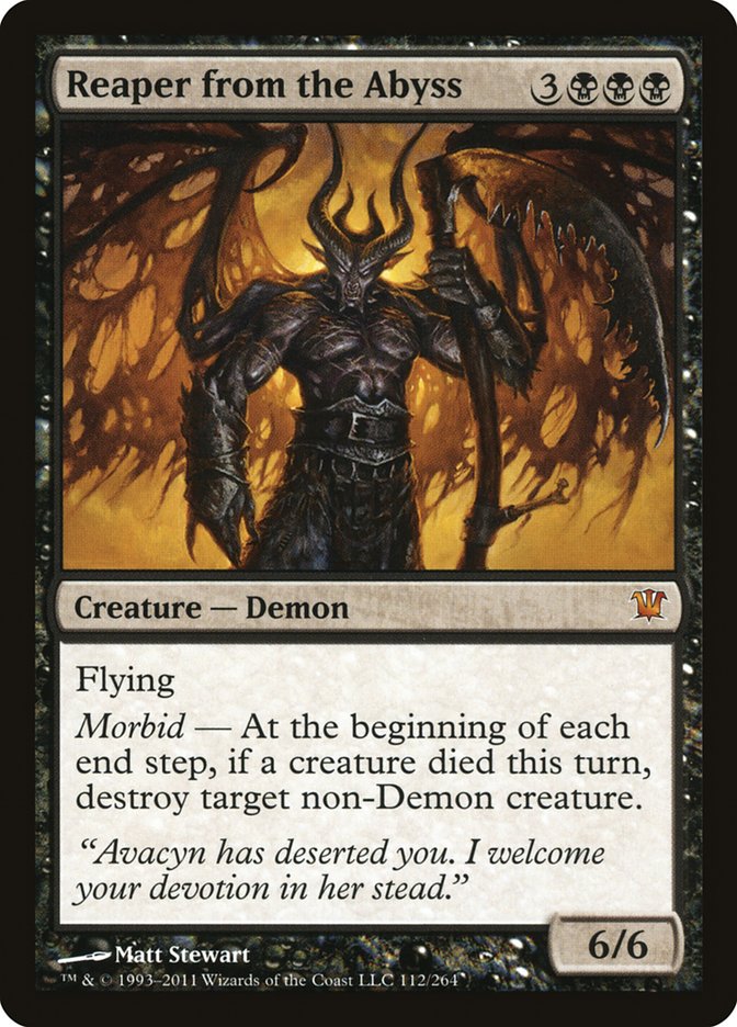 Reaper from the Abyss [Innistrad] | L.A. Mood Comics and Games