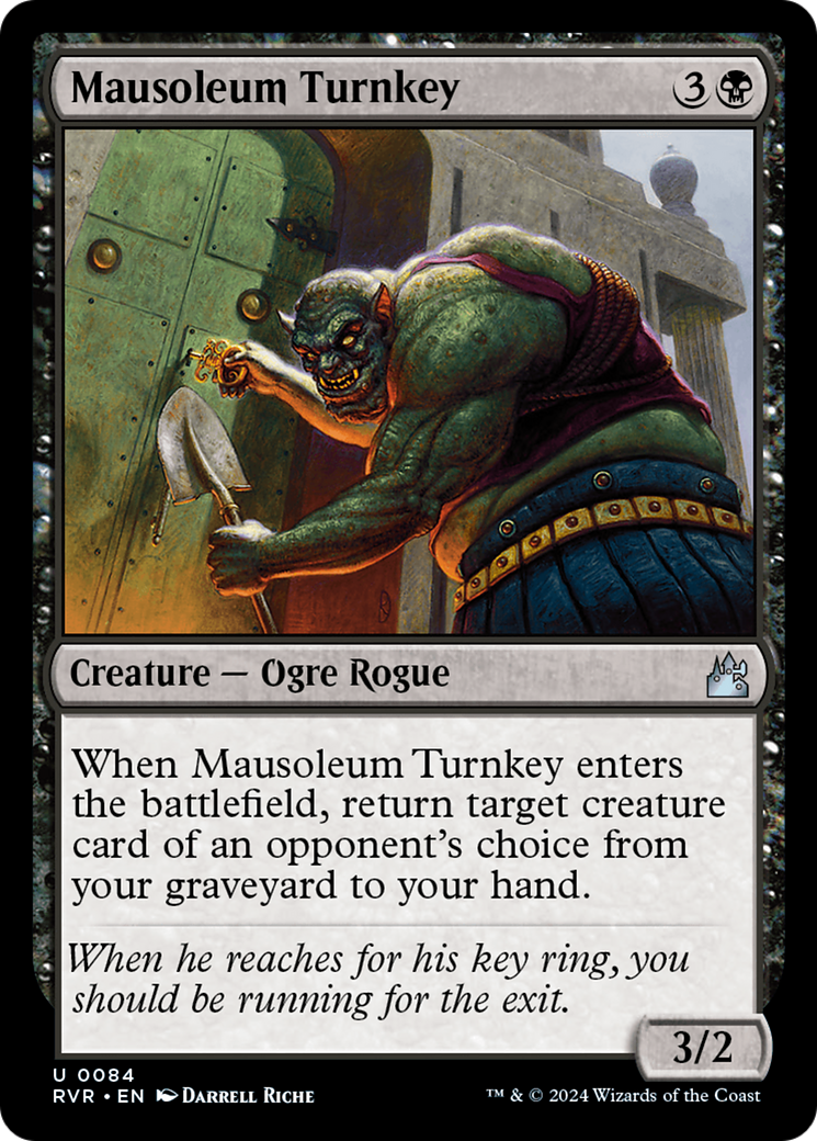 Mausoleum Turnkey [Ravnica Remastered] | L.A. Mood Comics and Games