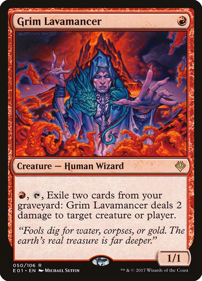 Grim Lavamancer [Archenemy: Nicol Bolas] | L.A. Mood Comics and Games