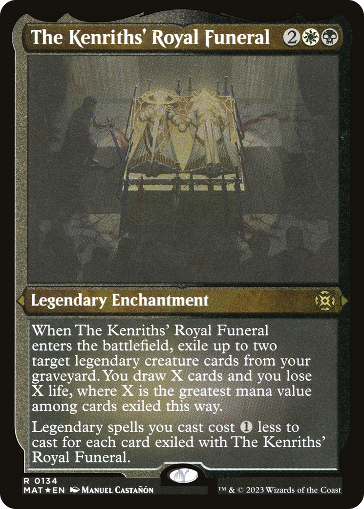 The Kenriths' Royal Funeral (Foil Etched) [March of the Machine: The Aftermath] | L.A. Mood Comics and Games