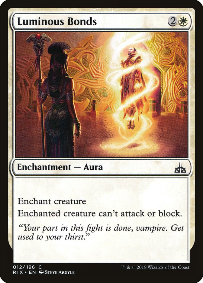 Luminous Bonds [Rivals of Ixalan] | L.A. Mood Comics and Games