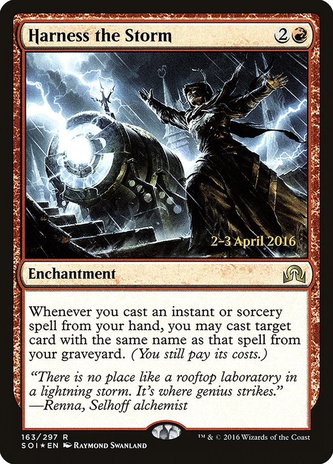 Harness the Storm [Shadows over Innistrad Prerelease Promos] | L.A. Mood Comics and Games