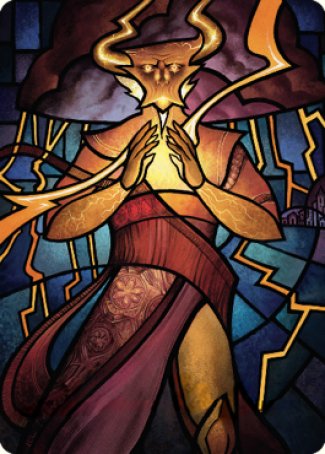 Najal, the Storm Runner Art Card [Dominaria United Art Series] | L.A. Mood Comics and Games