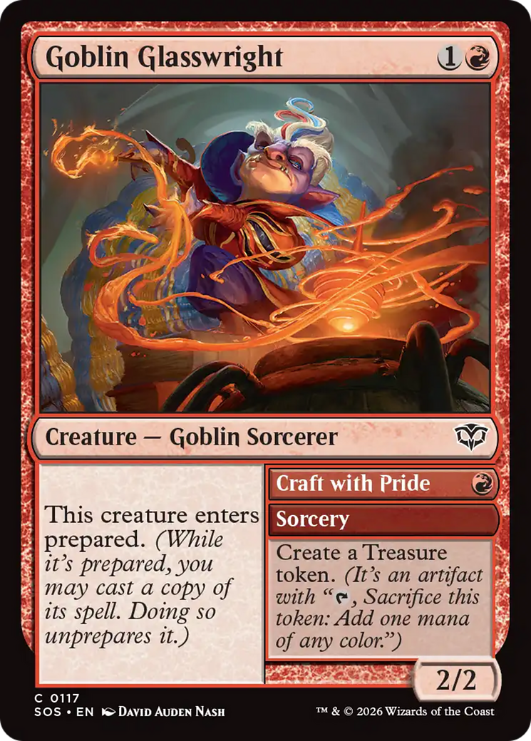 Goblin Glasswright [Secrets of Strixhaven] | L.A. Mood Comics and Games