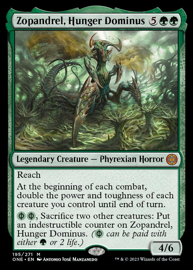 Zopandrel, Hunger Dominus [Phyrexia: All Will Be One] | L.A. Mood Comics and Games