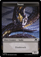 Phyrexian Germ // Snake Double-Sided Token [Modern Horizons 3 Tokens] | L.A. Mood Comics and Games