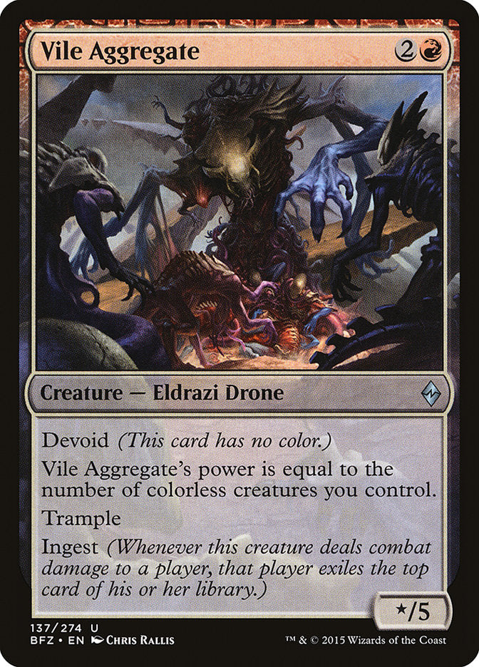 Vile Aggregate [Battle for Zendikar] | L.A. Mood Comics and Games