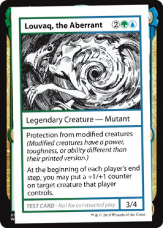 Louvaq, the Aberrant (2021 Edition) [Mystery Booster Playtest Cards] | L.A. Mood Comics and Games