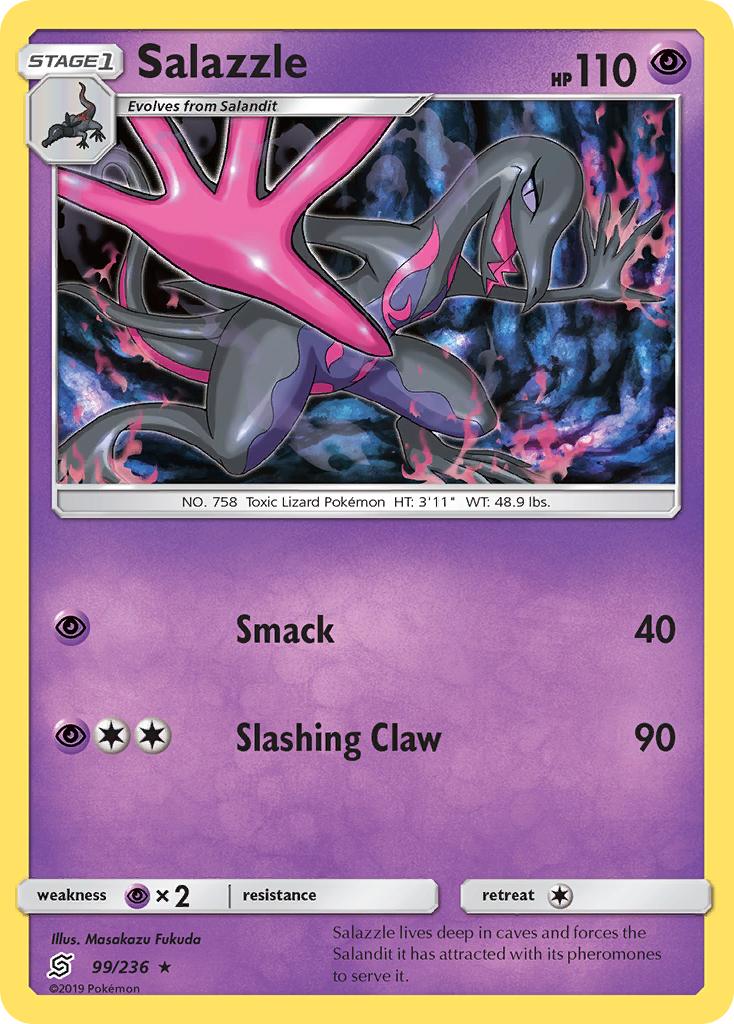 Salazzle (99/236) [Sun & Moon: Unified Minds] | L.A. Mood Comics and Games