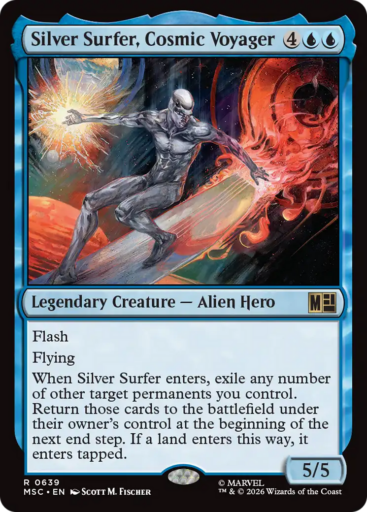 Silver Surfer, Cosmic Voyager [Marvel Super Heroes Commander] | L.A. Mood Comics and Games
