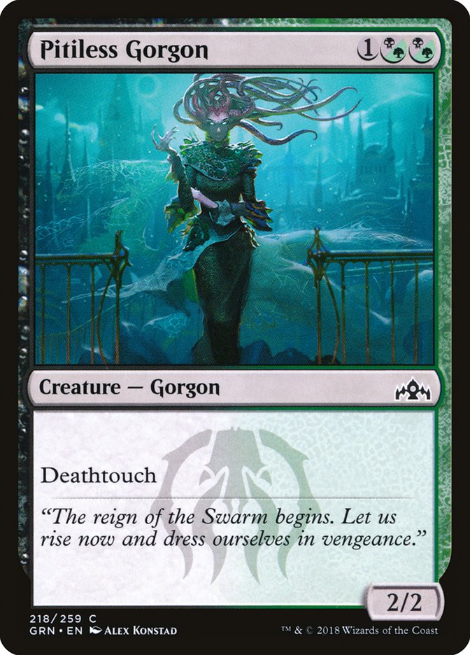 Pitiless Gorgon [Guilds of Ravnica] | L.A. Mood Comics and Games