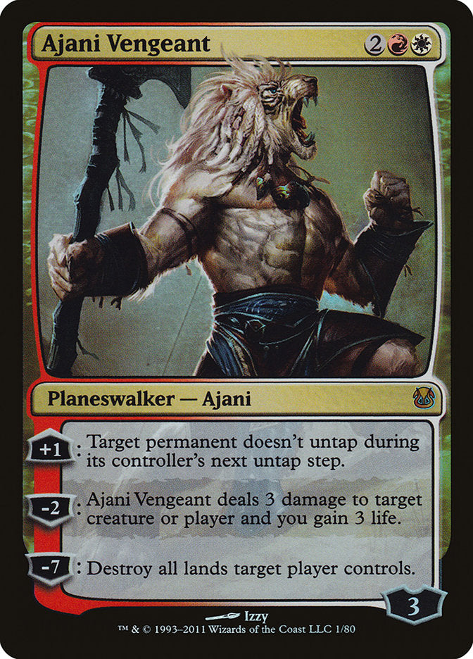 Ajani Vengeant [Duel Decks: Ajani vs. Nicol Bolas] | L.A. Mood Comics and Games