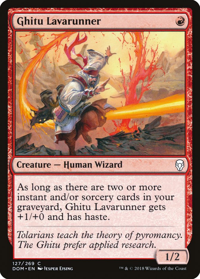 Ghitu Lavarunner [Dominaria] | L.A. Mood Comics and Games