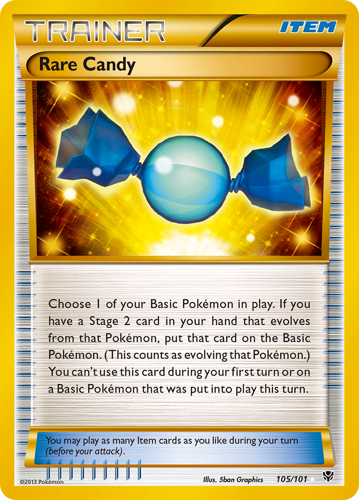 Rare Candy (105/101) [Black & White: Plasma Blast] | L.A. Mood Comics and Games