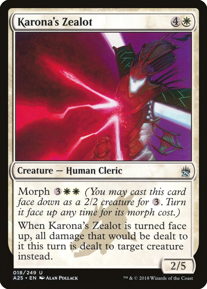 Karona's Zealot [Masters 25] | L.A. Mood Comics and Games