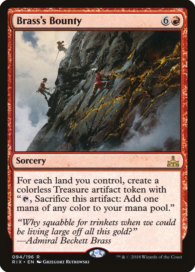 Brass's Bounty [Rivals of Ixalan] | L.A. Mood Comics and Games