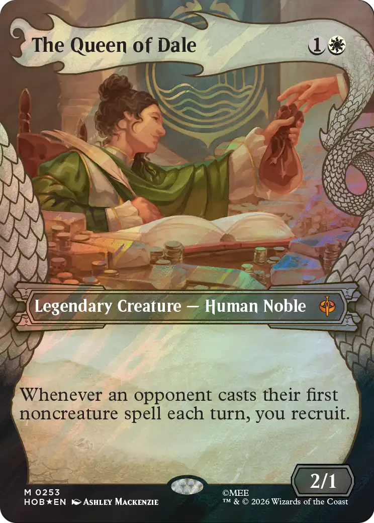 The Queen of Dale (Showcase) (Surge Foil) [The Hobbit] | L.A. Mood Comics and Games