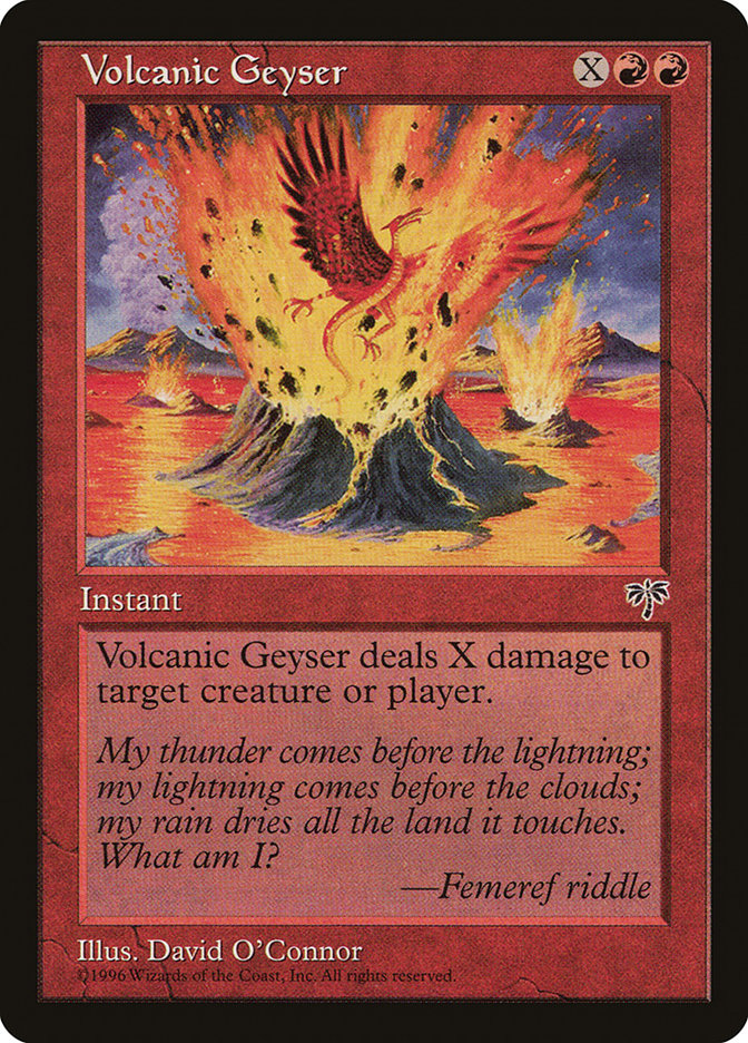 Volcanic Geyser [Mirage] | L.A. Mood Comics and Games