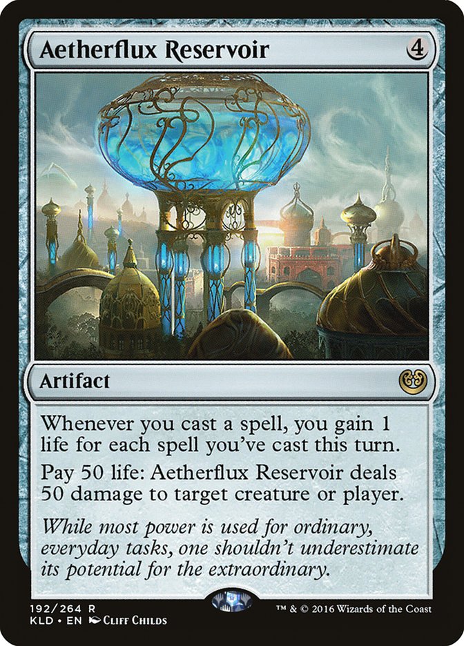 Aetherflux Reservoir [Kaladesh] | L.A. Mood Comics and Games