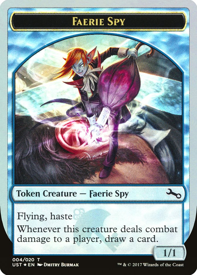 Faerie Spy Token [Unstable Tokens] | L.A. Mood Comics and Games