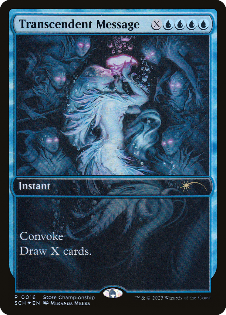Transcendent Message [World Championship Promos] | L.A. Mood Comics and Games
