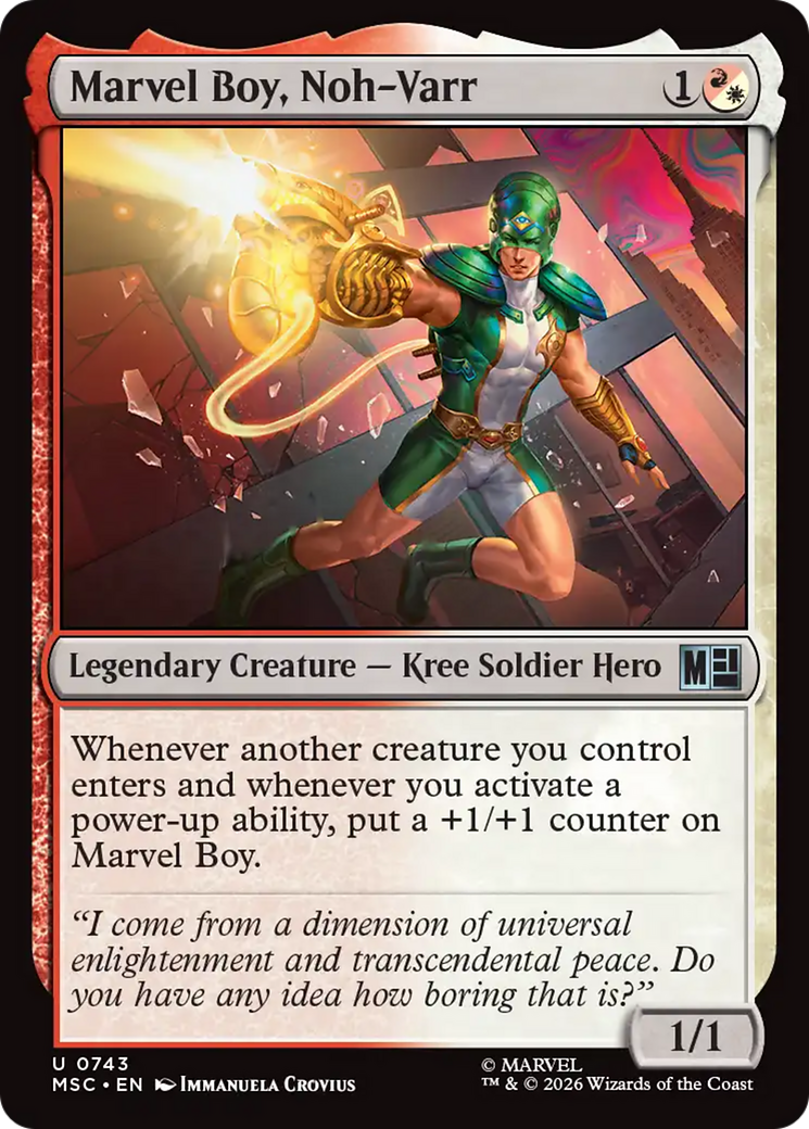 Marvel Boy, Noh-Varr [Marvel Super Heroes Commander] | L.A. Mood Comics and Games