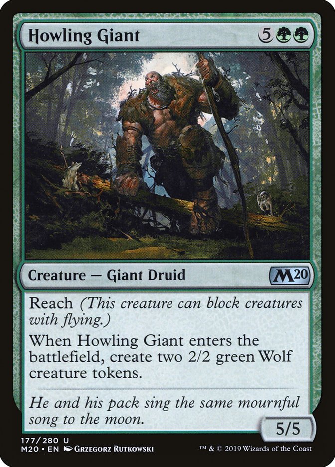 Howling Giant [Core Set 2020] | L.A. Mood Comics and Games