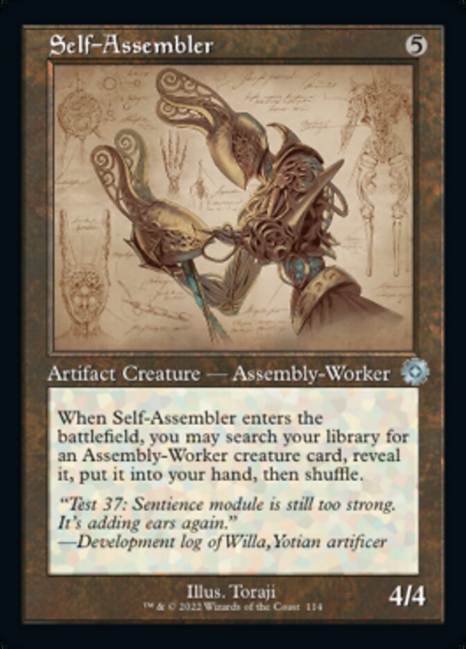 Self-Assembler (Retro Schematic) [The Brothers' War Retro Artifacts] | L.A. Mood Comics and Games