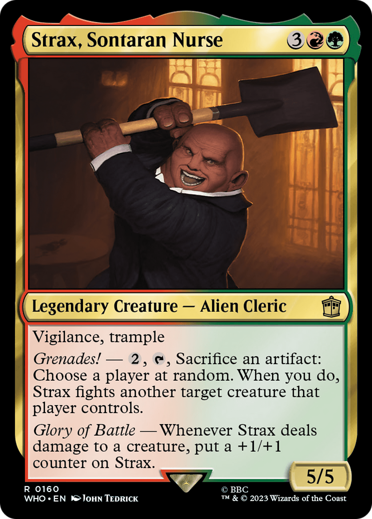 Strax, Sontaran Nurse [Doctor Who] | L.A. Mood Comics and Games