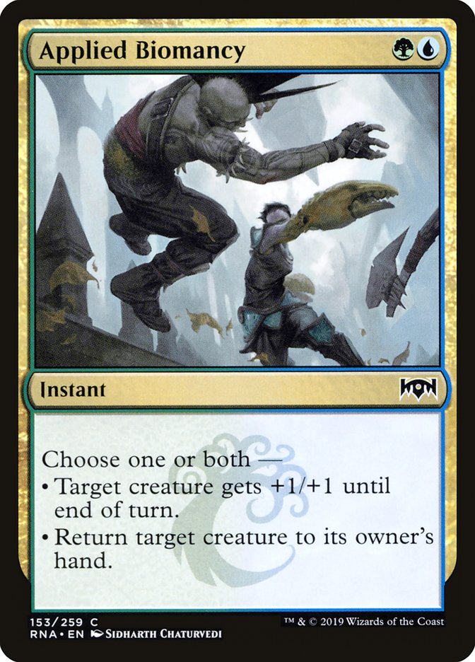 Applied Biomancy [Ravnica Allegiance] | L.A. Mood Comics and Games