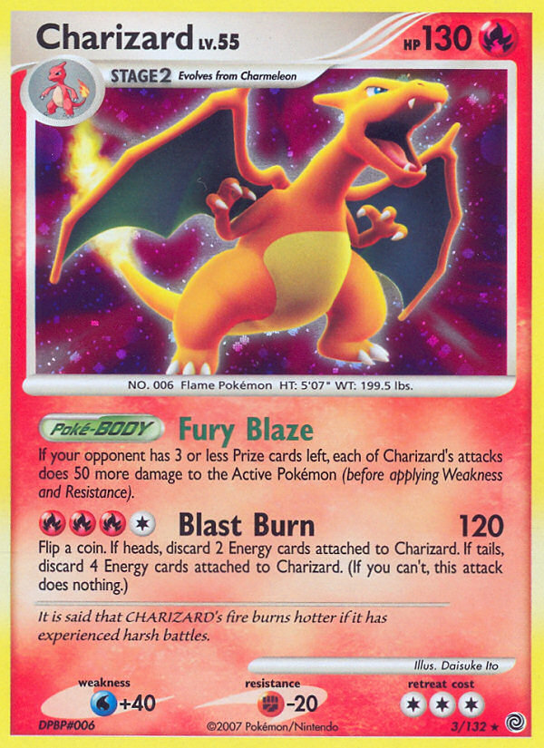Charizard (3/132) [Diamond & Pearl: Secret Wonders] | L.A. Mood Comics and Games