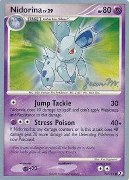 Nidorina LV.29 (73/111) (Queengar - Jason Martinez) [World Championships 2009] | L.A. Mood Comics and Games