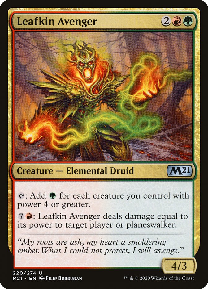 Leafkin Avenger [Core Set 2021] | L.A. Mood Comics and Games